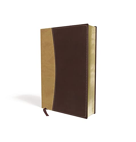 Amplified Holy Bible, Compact, Leathersoft, Tan/Burgundy: Captures the Full Meaning Behind the Original Greek and Hebrew