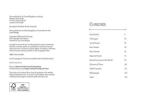 National Trust Book of Bread: Delicious Recipes for Breads, Buns, Pastries and Other Baked Beauties