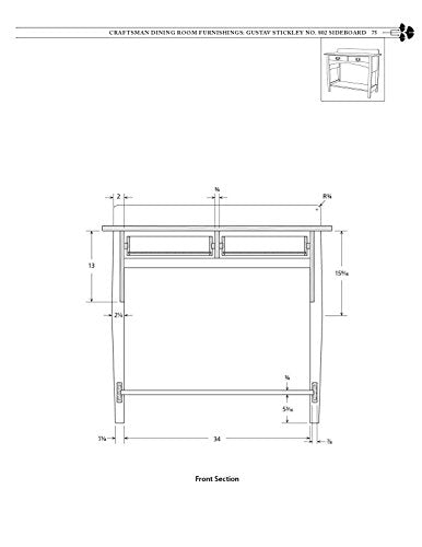 Great Book of Shop Drawings for Craftsman Furniture, Revised & Expanded Second Edition: Authentic and Fully Detailed Plans for 61 Classic Pieces (Fox Chapel Publishing) Complete Full-Perspective Views