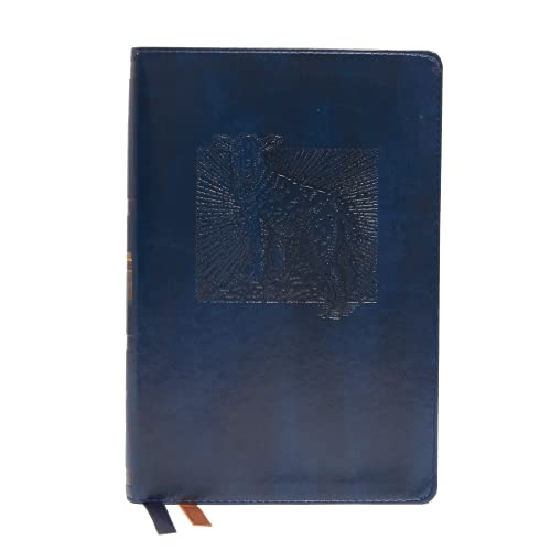 NET Bible, Thinline Art Edition, Large Print, Leathersoft, Blue, Comfort Print: Holy Bible