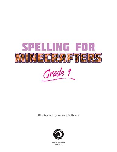 Spelling for Minecrafters: Grade 1