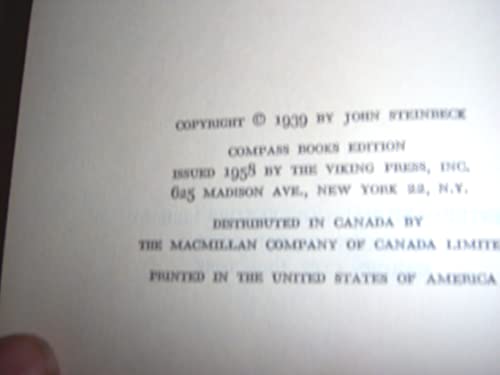 The Grapes of Wrath by John Steinbeck: Hardcover Book