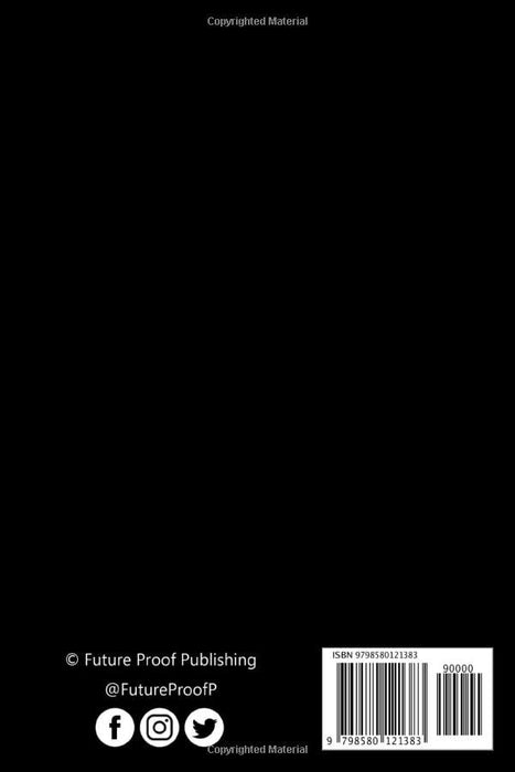 Stuff I Can’t Remember: Password Log Book, Internet Login Keeper, Website Log Book Organizer, Simple and Minimalist with Matte Black Stealth Cover, ... x 9″, 120+ Pages (Compact Password Log Books)
