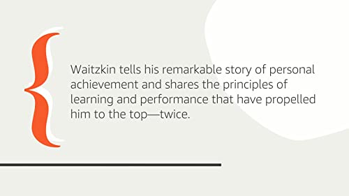 The Art of Learning: An Inner Journey to Optimal Performance