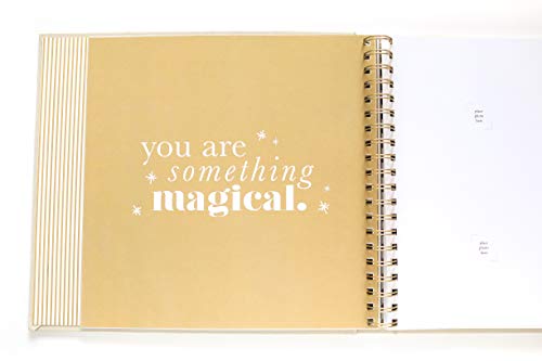 The Baby Memory Book: Beautiful Modern Baby Book and Scrapbook for Baby's First Years to Track Special Moments, Milestones and Growth from Pregnancy to First 5 Years