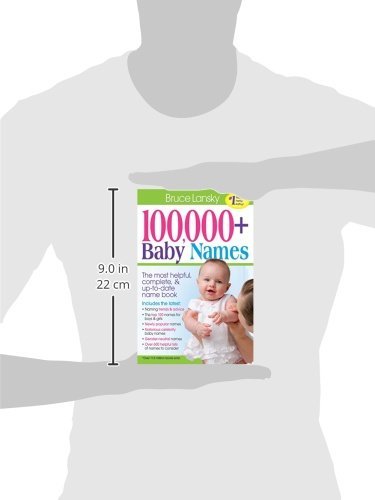100,000 + BABY NAMES:The Most Complete Baby Name Book