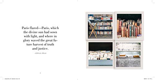 Literary Paris: A Photographic Tour (Paris Photography Book, Books About Paris, Paris Coffee Table Book)