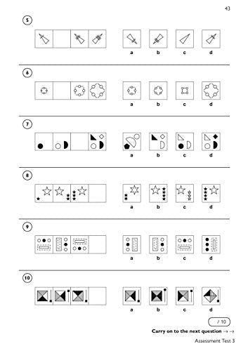 New 11+ CEM Non-Verbal Reasoning Practice Book & Assessment Tests - Ages 9-10 (with Online Edition) (CGP 11+ CEM)
