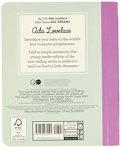 Ada Lovelace: My First Ada Lovelace (Volume 10) (Little People, BIG DREAMS, 10)