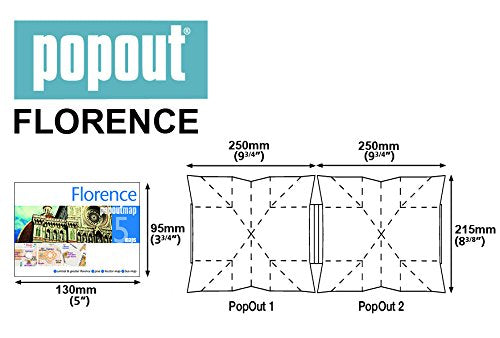 Florence PopOut Map (PopOut Maps)