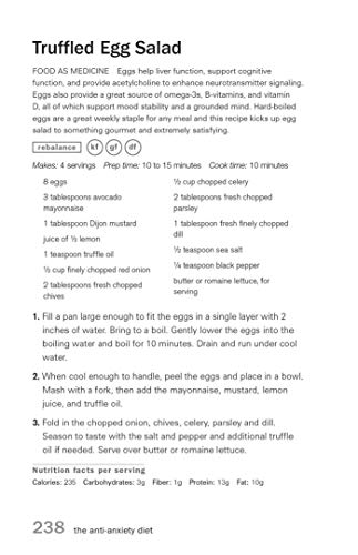 The Anti-Anxiety Diet: A Whole Body Program to Stop Racing Thoughts, Banish Worry and Live Panic-Free