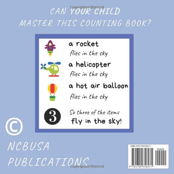 Count The Cars, Trains, Trucks & Planes: A Fun Activity Book For 2-5 Year Olds (Kids Who Count)