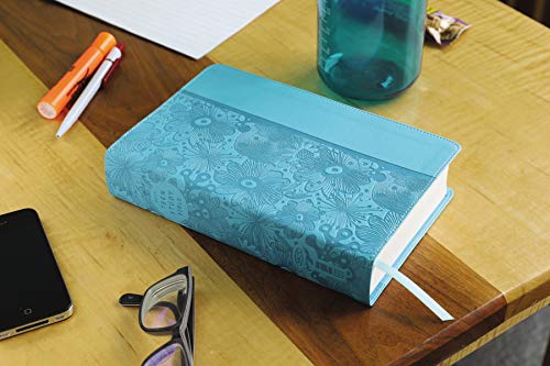 NKJV, Teen Study Bible, Leathersoft, Blue