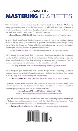 Mastering Diabetes: The Revolutionary Method to Reverse Insulin Resistance Permanently in Type 1, Type 1.5, Type 2, Prediabetes, and Gestational Diabetes