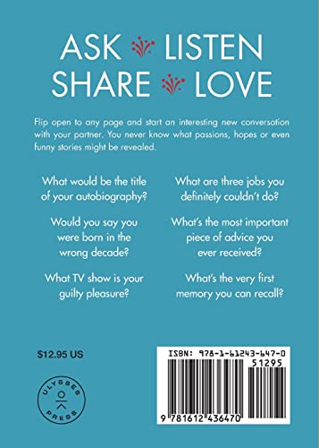 808 Conversation Starters for Couples: Spark Curious Chats During Dinner Time, Date Night or Any Moment