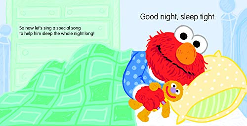 All Tucked In On Sesame Street!: Say Goodnight and Sweet Dreams With Elmo and Friends in this Adorable Bedtime Picture Book for Toddlers and Kids (Sesame Street Scribbles Elmo)