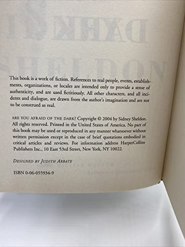 Are You Afraid of the Dark? : A Novel