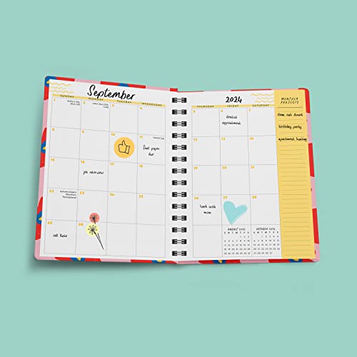2024 Amy Knapp's The Very Busy Planner: 17-Month Weekly Organizer for Women (Includes Stickers, Student Planner, Family Planner, Thru December 2024) (Amy Knapp's Plan Your Life Calendars)