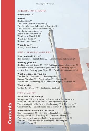 Trans-Canada Rail Guide: Includes Rail Routes and Maps plus Guides to 10 Cities