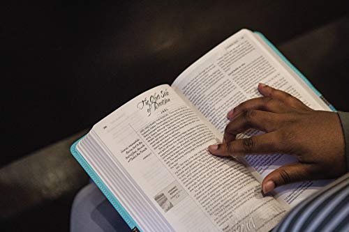 NIV, Women's Devotional Bible, Leathersoft, Teal