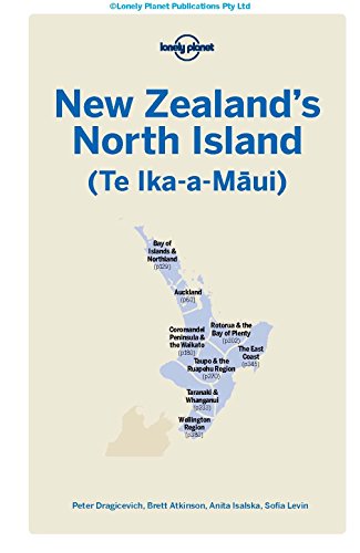 Lonely Planet New Zealand's North Island 5 (Regional Guide)
