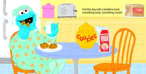 All Tucked In On Sesame Street!: Say Goodnight and Sweet Dreams With Elmo and Friends in this Adorable Bedtime Picture Book for Toddlers and Kids (Sesame Street Scribbles Elmo)