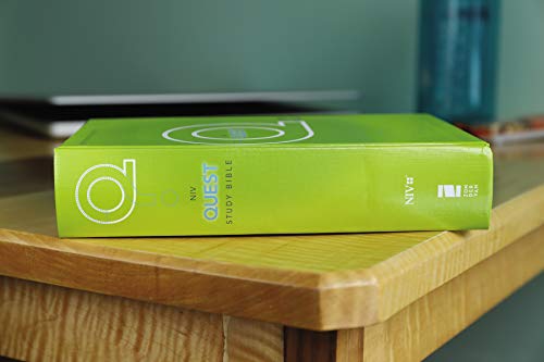 NIV, Quest Study Bible for Teens, Hardcover: The Question and Answer Bible