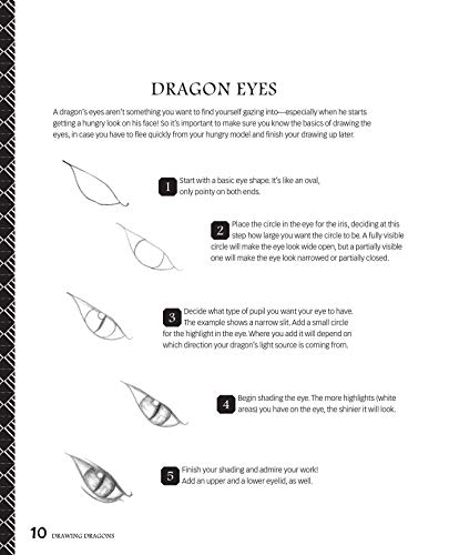 Drawing Dragons: Learn How to Create Fantastic Fire-Breathing Dragons (How to Draw Books)