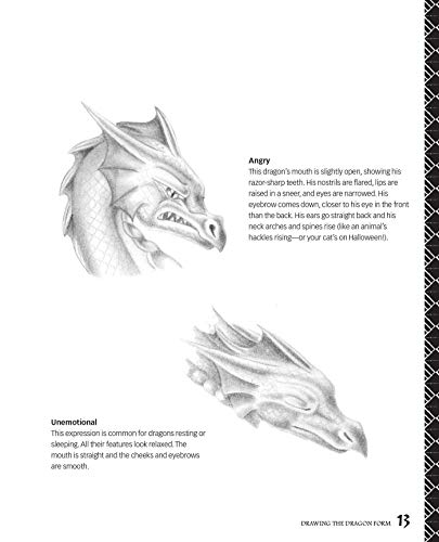 Drawing Dragons: Learn How to Create Fantastic Fire-Breathing Dragons (How to Draw Books)