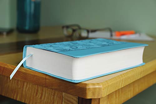 NKJV, Teen Study Bible, Leathersoft, Blue