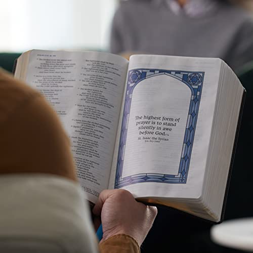 NRSVCE, Great Quotes Catholic Bible, Leathersoft, Black, Comfort Print: Holy Bible