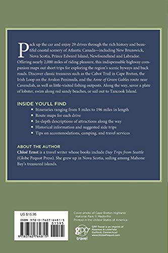 Scenic Driving Atlantic Canada: Nova Scotia, New Brunswick, Prince Edward Island, Newfoundland & Labrador