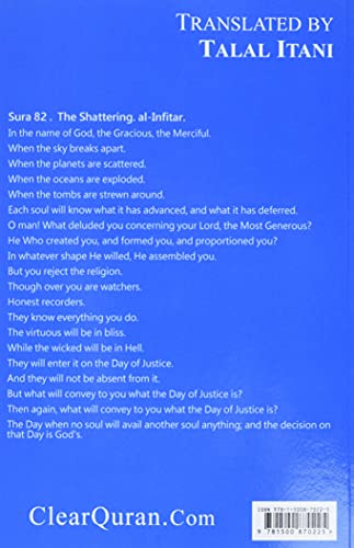 Quran in English: Clear and Easy to Understand. Modern English Translation.