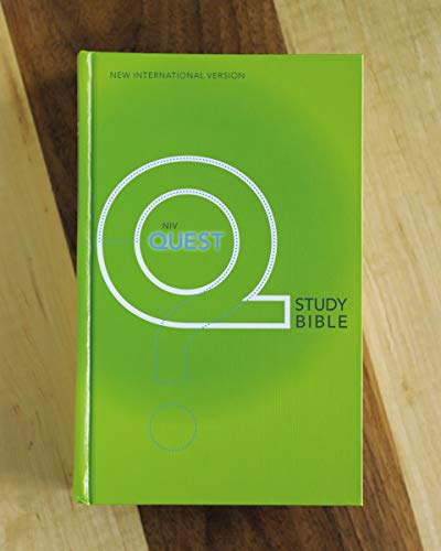 NIV, Quest Study Bible for Teens, Hardcover: The Question and Answer Bible