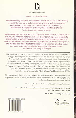 Strange Case of Dr Jekyll and Mr Hyde - Third Edition