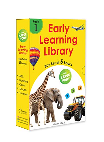 Early Learning Library: Box Set of 5 Books (Big Board Books)
