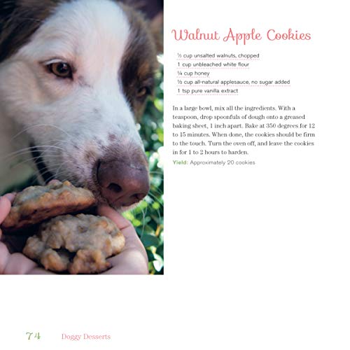 Doggy Desserts: 125 Homemade Treats for Happy, Healthy Dogs (CompanionHouse Books) Easy & Nutritious Canine-Friendly Recipes for Cookies, Bars, Biscotti, Biscuits, Cakes, Muffins, and Frozen Desserts