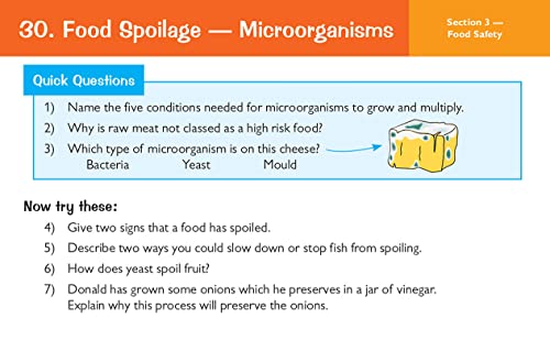 New Grade 9-1 GCSE Food Preparation & Nutrition AQA Revision Question Cards: perfect for catch-up and the 2022 and 2023 exams (CGP GCSE Food 9-1 Revision)