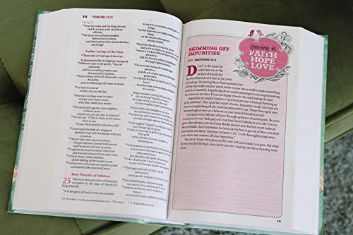 NIV, Bible for Teen Girls, Hardcover: Growing in Faith, Hope, and Love