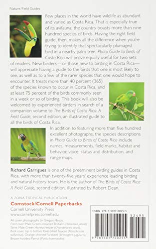 Photo Guide to Birds of Costa Rica (Zona Tropical Publications)