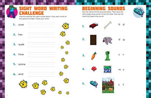 Spelling for Minecrafters: Grade 1