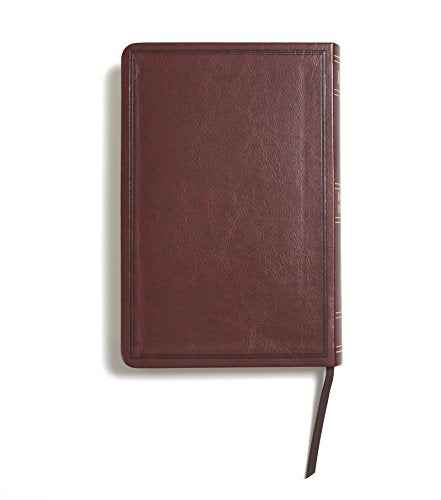 KJV Large Print Personal Size Reference Bible, Brown LeatherTouch