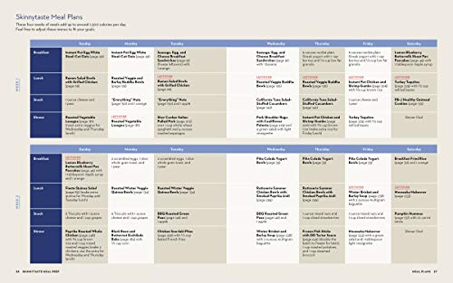 Skinnytaste Meal Prep: Healthy Make-Ahead Meals and Freezer Recipes to Simplify Your Life: A Cookbook