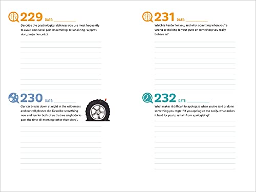 A Year of Us: A Couple's Journal: One Question a Day to Spark Fun and Meaningful Conversations (Question a Day Couple's Journal)