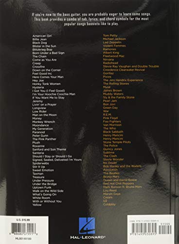 First 50 Songs You Should Play On Bass