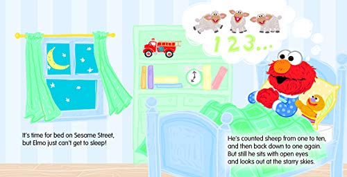 All Tucked In On Sesame Street!: Say Goodnight and Sweet Dreams With Elmo and Friends in this Adorable Bedtime Picture Book for Toddlers and Kids (Sesame Street Scribbles Elmo)