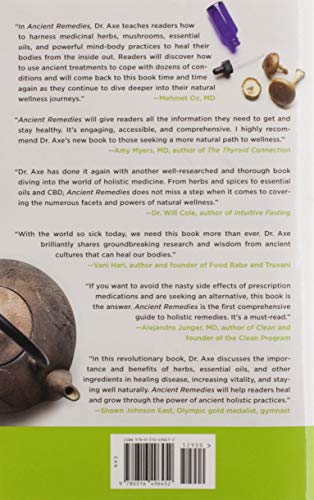 Ancient Remedies: Secrets to Healing with Herbs, Essential Oils, CBD, and the Most Powerful Natural Medicine in History