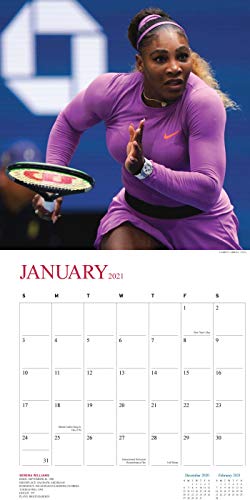 Tennis 2021 Wall Calendar: The Official U.S. Open Calendar
