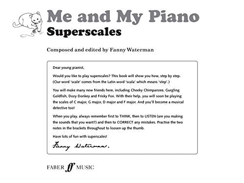 Me and My Piano Superscales: For the Young Pianist (Faber Edition: The Waterman / Harewood Piano Series)