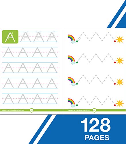 Trace With Me: Pre-Handwriting Practice Workbook, Handwriting Workbook for Kindergarten and Preschool Learning